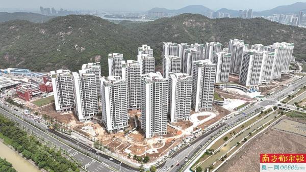 “澳門新街坊”項目航拍圖。　南都資料圖