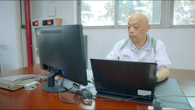 尼得科儀器總經(jīng)理赤羽誠工作照。受訪者供圖