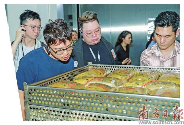 港商參觀走訪博羅農(nóng)企加工車間，調(diào)研企業(yè)加工生產(chǎn)工藝。受訪者供圖