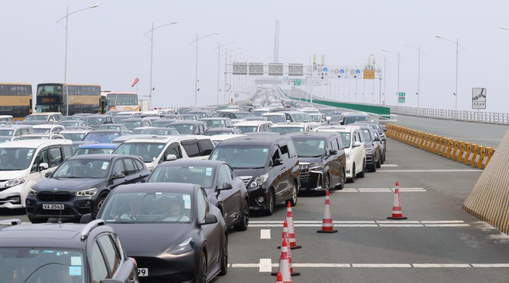 大灣區(qū)融合新里程碑！“港車北上”突破100萬輛次