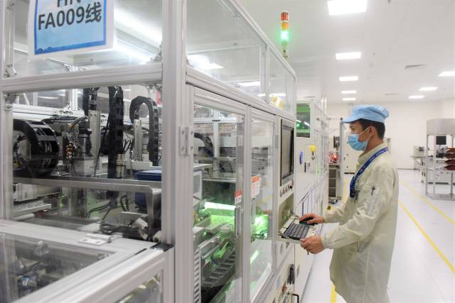 惠州知名電子信息企業(yè)德賽西威的智能車間。梁維春 攝