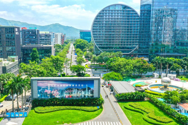 河套深港科技創(chuàng)新合作區(qū)深圳園區(qū)。朱洪波 攝