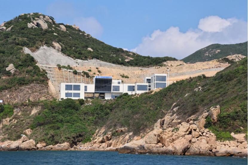 珠海萬山測試場指控中心現(xiàn)場實景。圖源廣東移動珠海分公司。