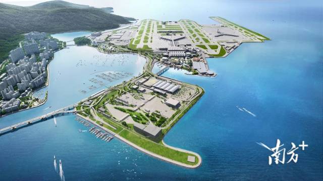 機場城市藍圖。圖源：南方+