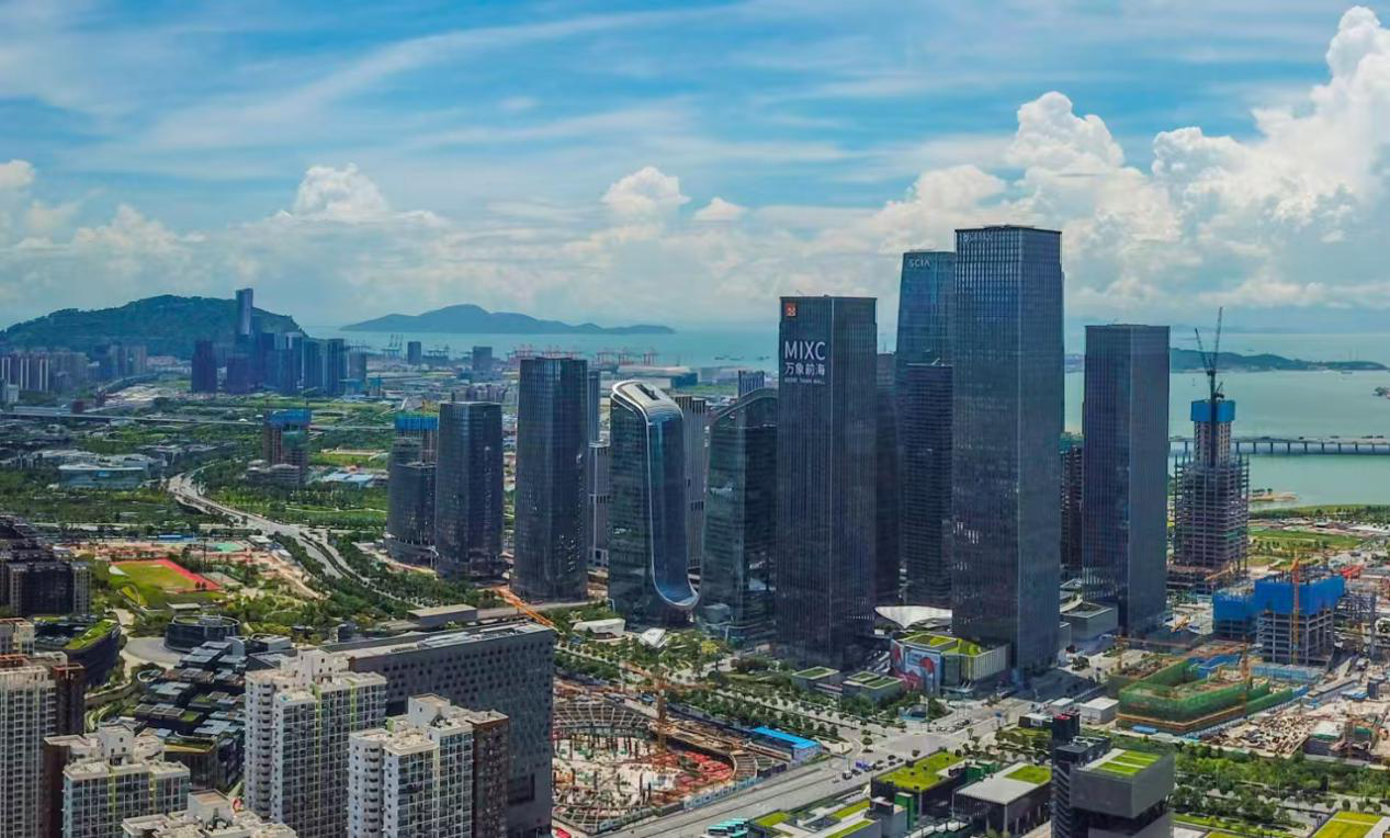前海深港國際金融城。圖源南方日報