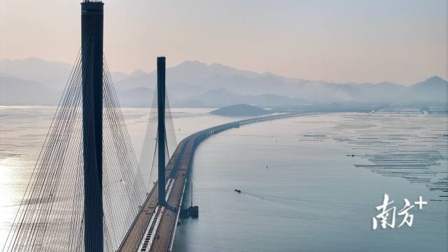 黃茅海大橋。南方+楊興樂 攝