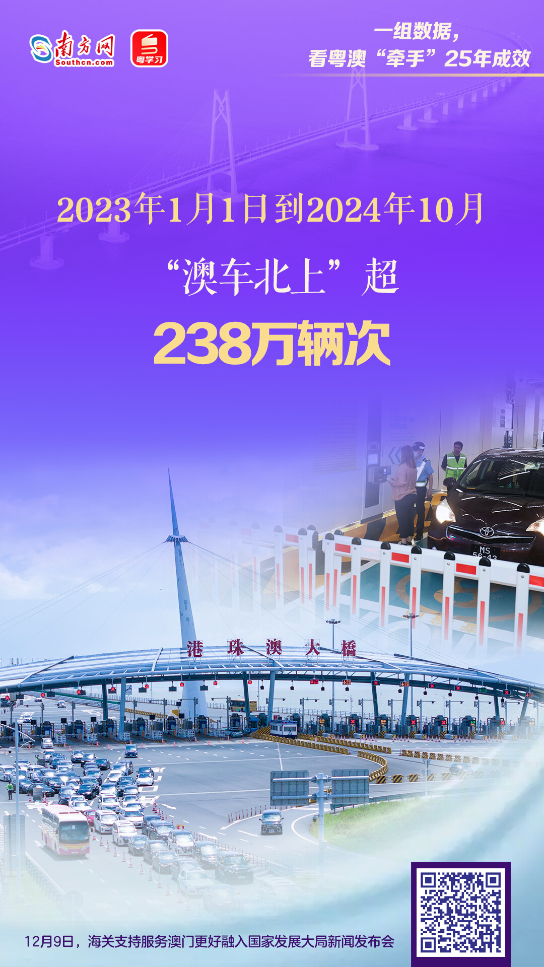一組數(shù)據(jù)，看粵澳“牽手”25年成效