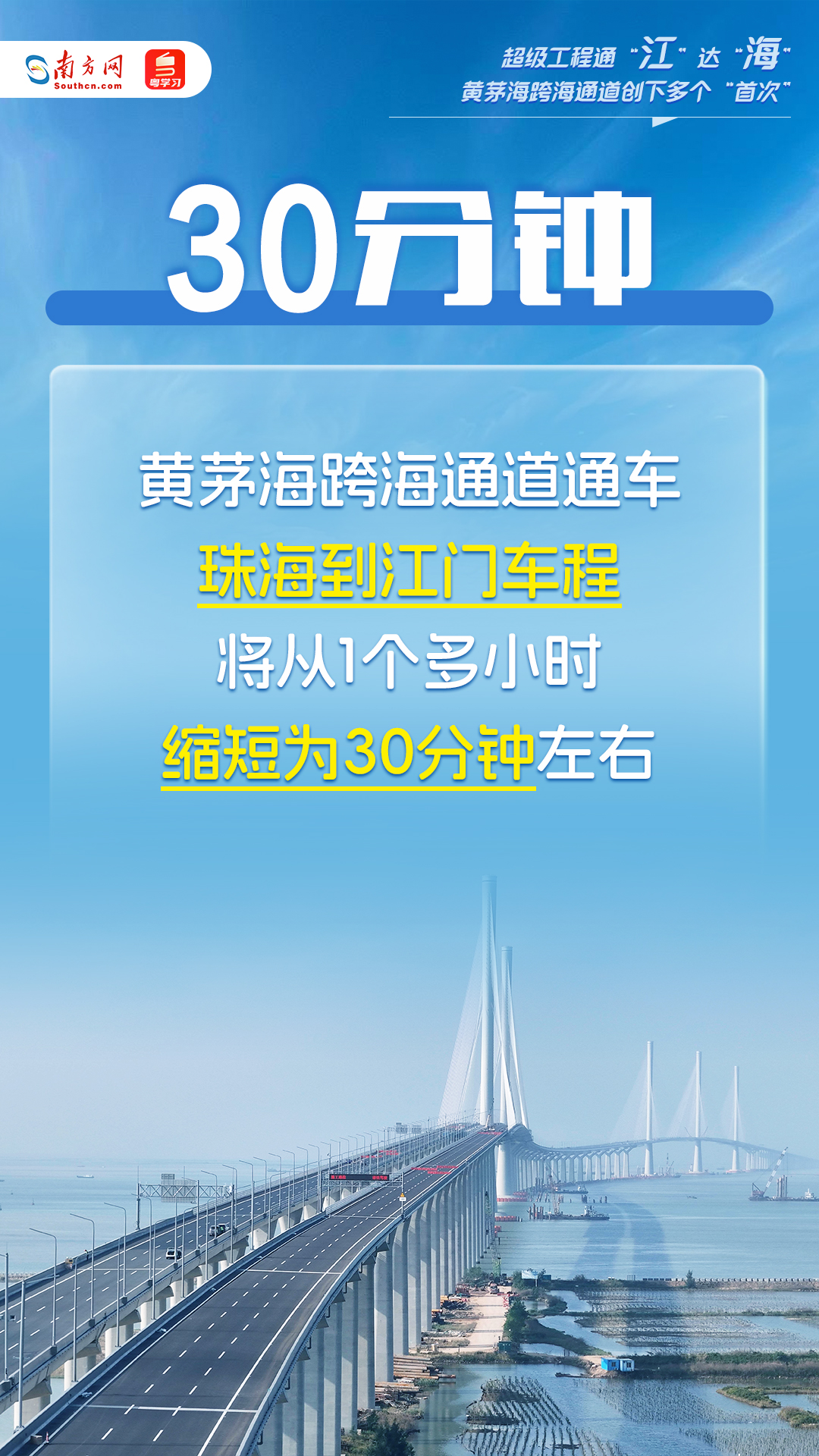超級工程通“江”達“?！?！這個跨海通道創(chuàng)下多個“首次”