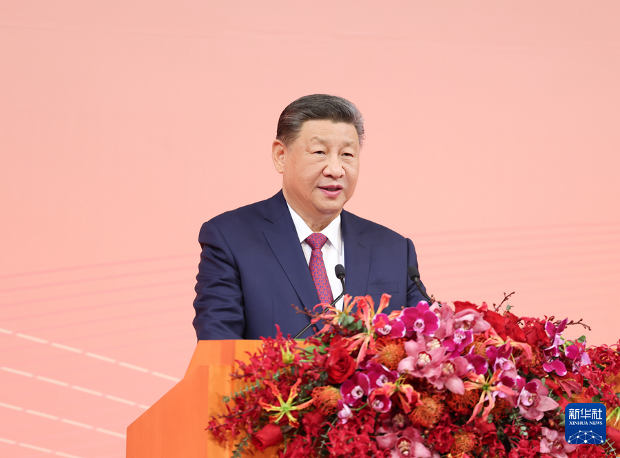 12月19日晚，國家主席習(xí)近平出席澳門特別行政區(qū)政府歡迎晚宴并發(fā)表重要講話。新華社記者 鞠鵬 攝
