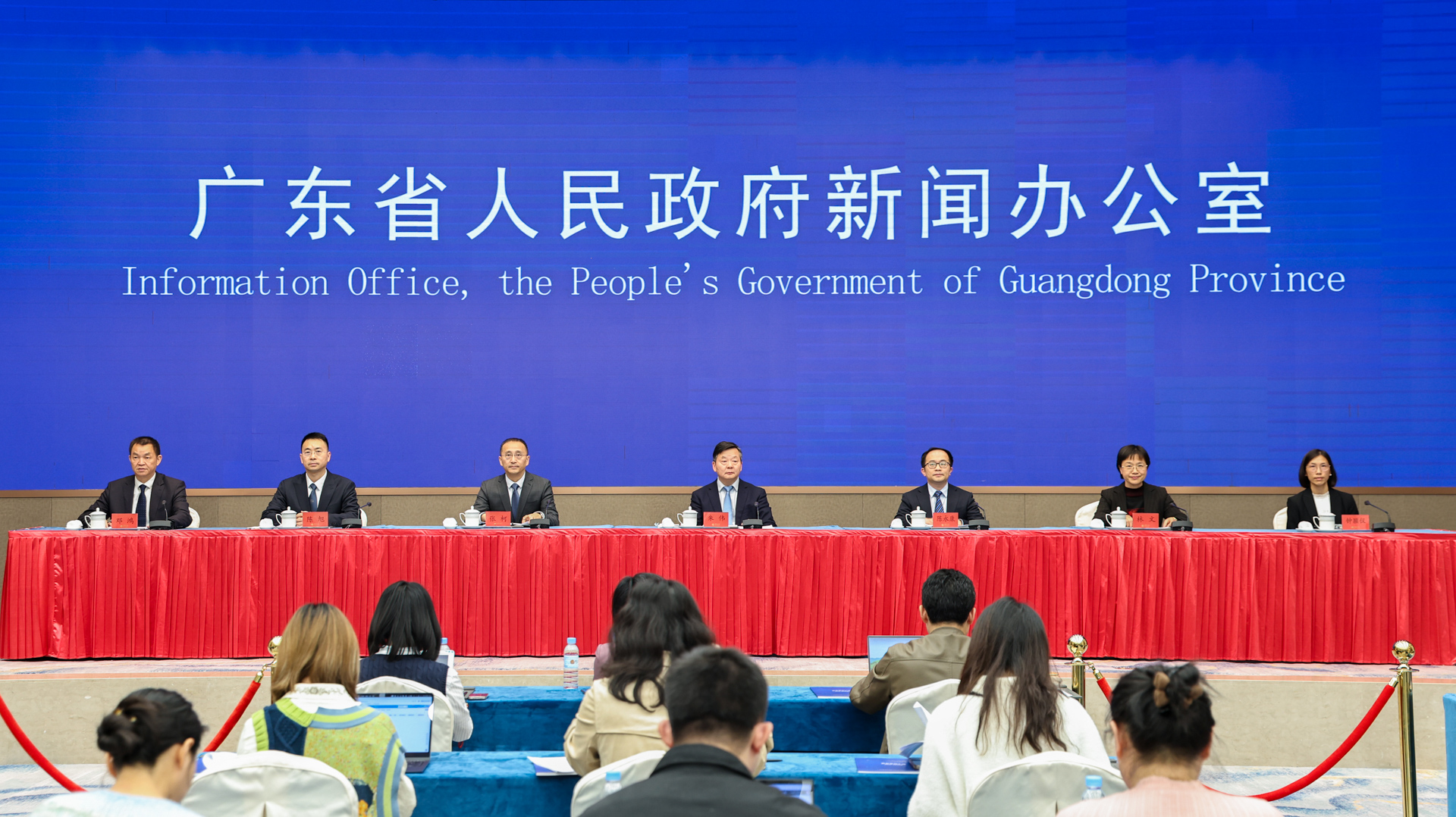 新聞發(fā)布會現(xiàn)場。攝影：曹雅琴