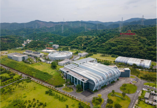 坐落在東莞市的中國散裂中子源科學(xué)中心。