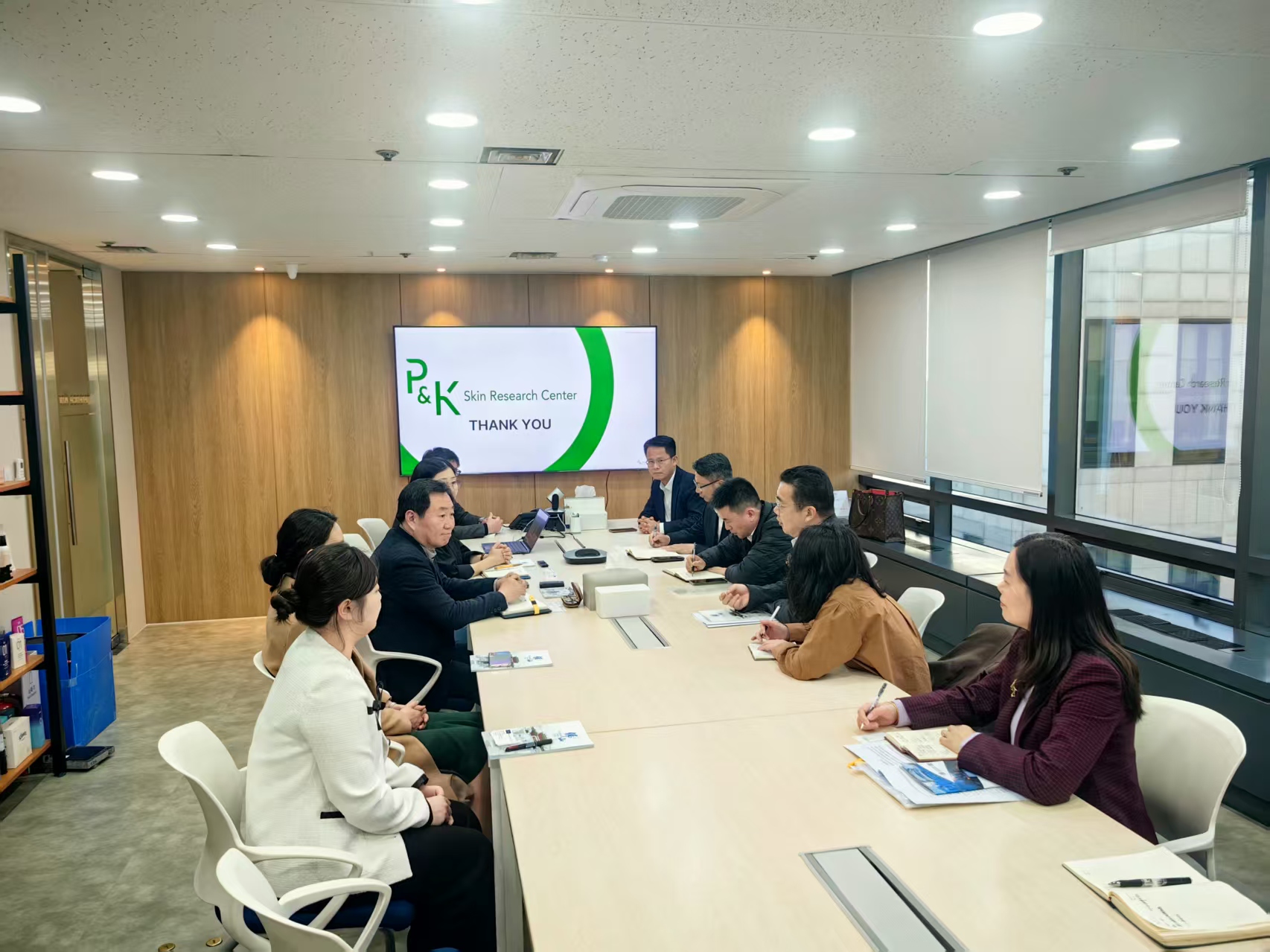 佛山市領導率隊赴韓國進行交流推介。/佛山市發(fā)展和改革局供圖