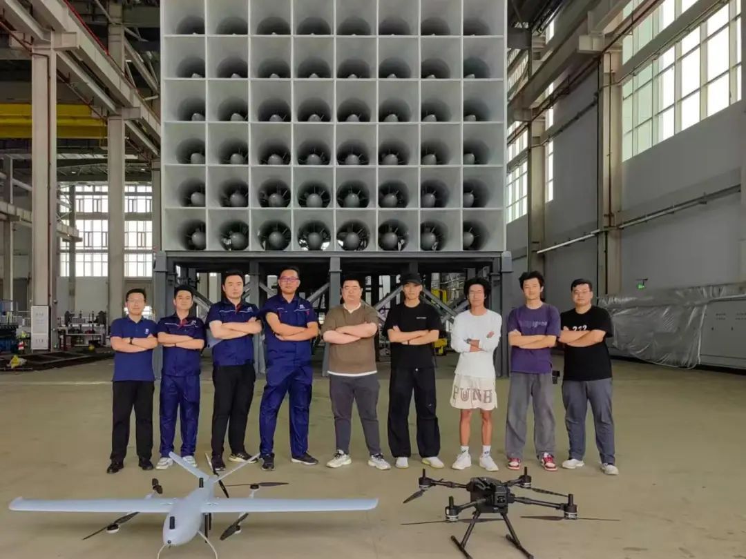 廣天院低空風洞試驗平臺團隊合影
