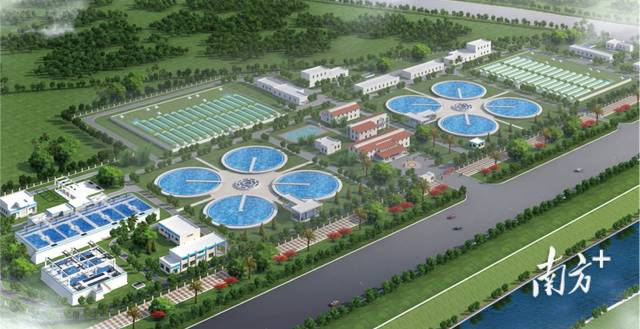  廣州市花都區(qū)新華污水處理廠提標(biāo)改造工程。
