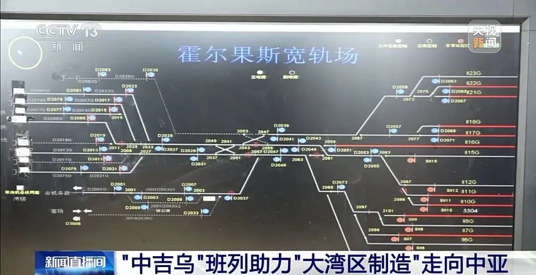 “中吉烏”班列助力“大灣區(qū)制造”走向中亞