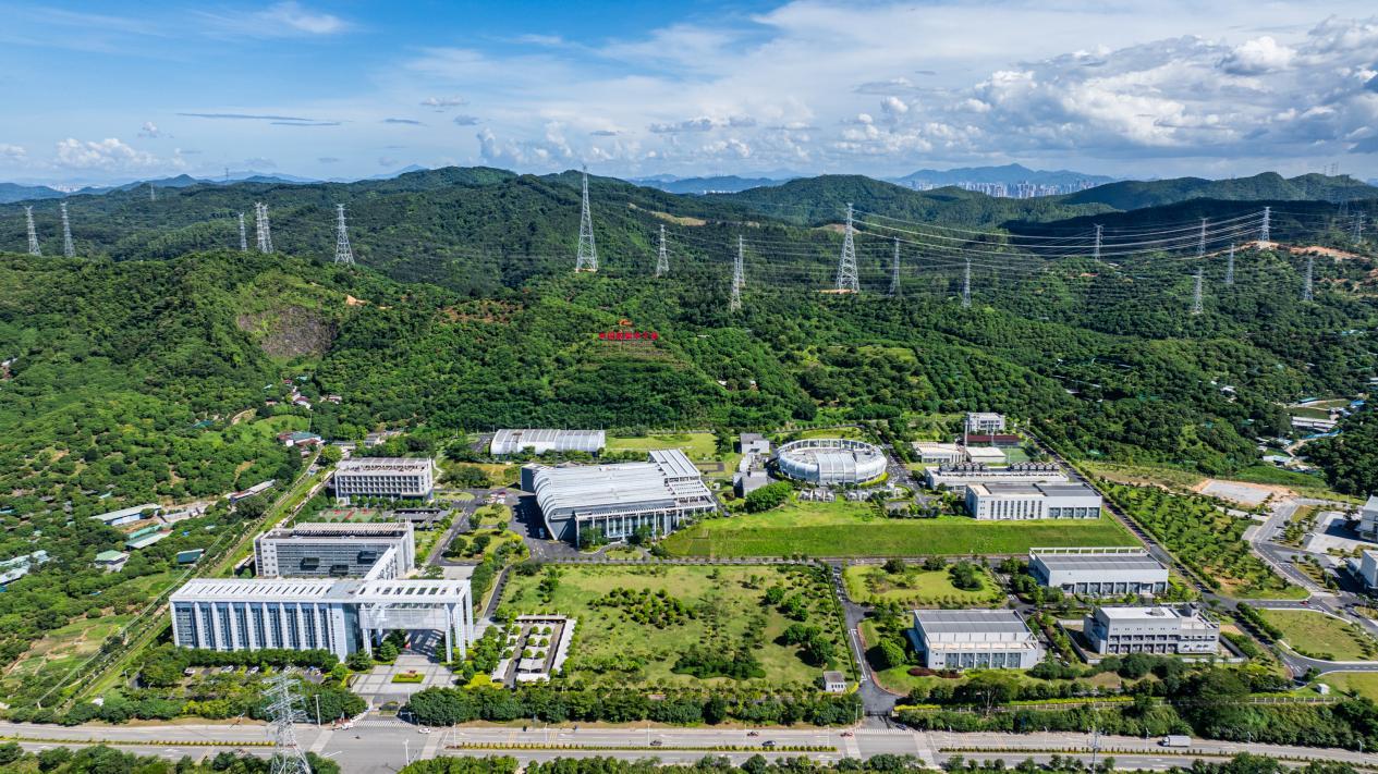  位于東莞松山湖科學(xué)城的中國散裂中子源。