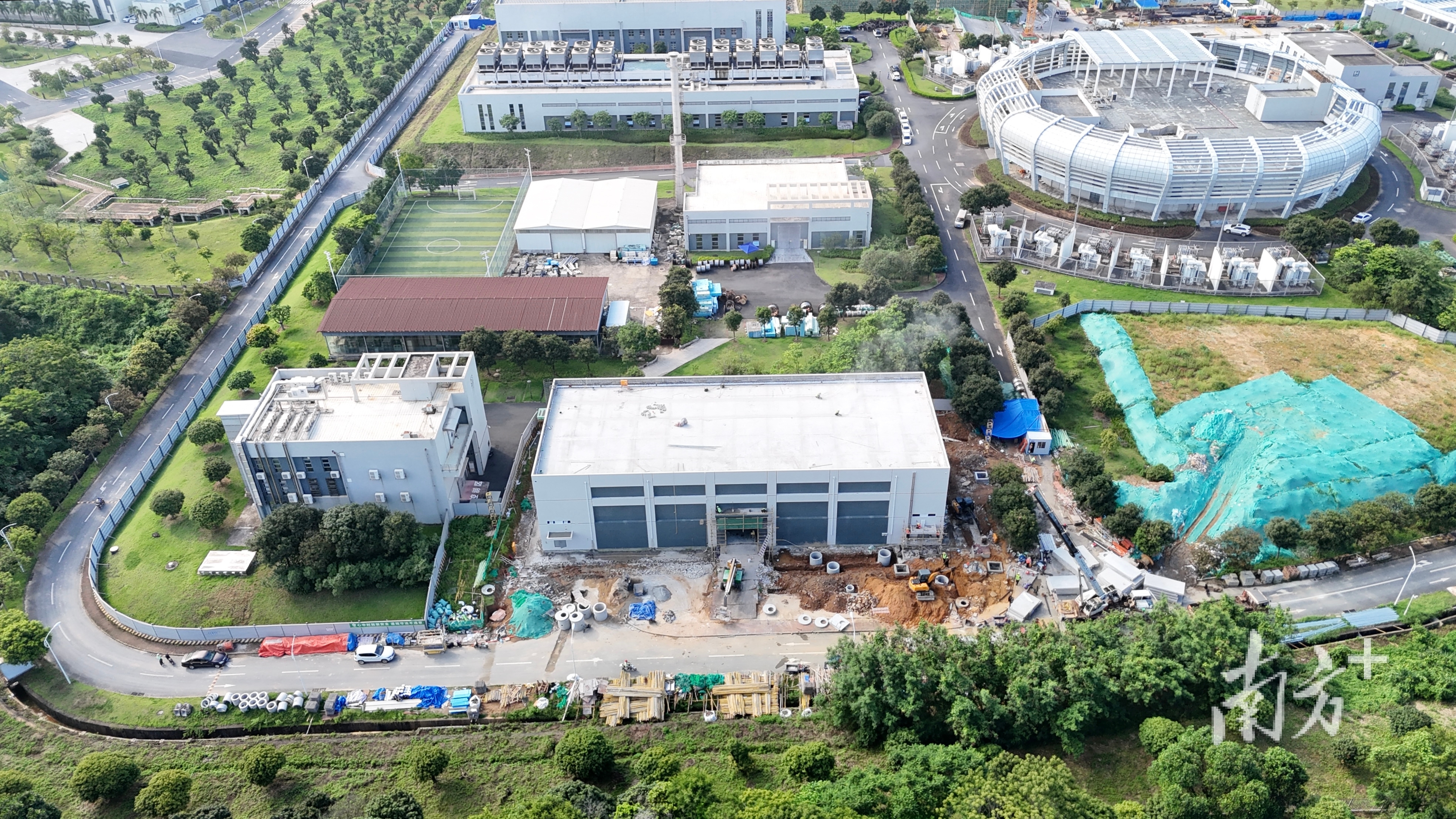 項目建設現(xiàn)場。