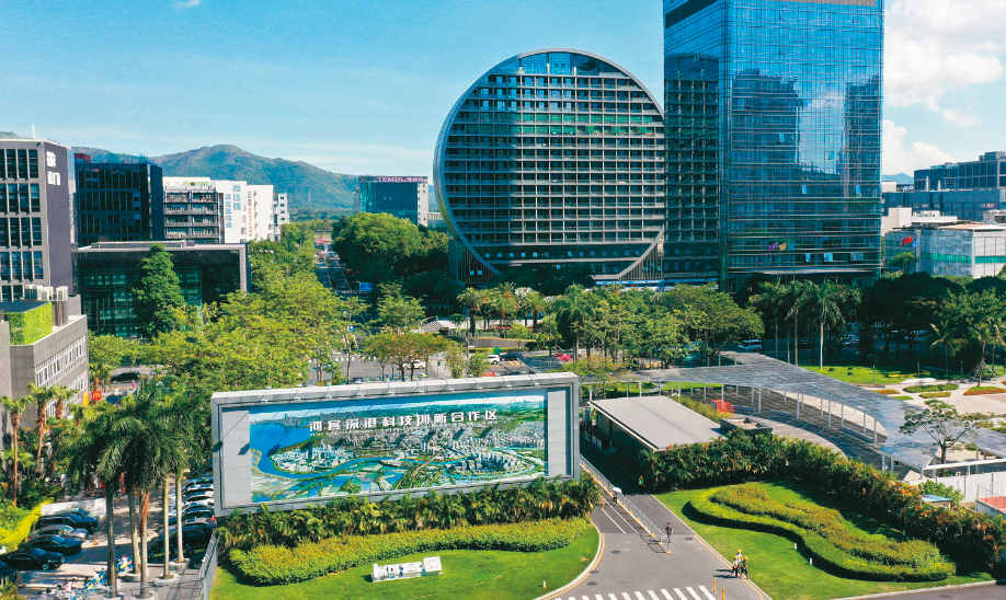 河套深港科技創(chuàng)新合作區(qū)深圳園區(qū)。甄建宏攝影