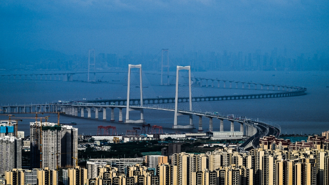 深中通道1周年：車流熱力圖解讀灣區(qū)融通新變化