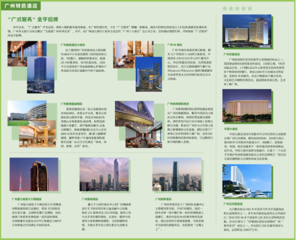 《廣州十五運會地圖》廣式服務(wù)板塊。