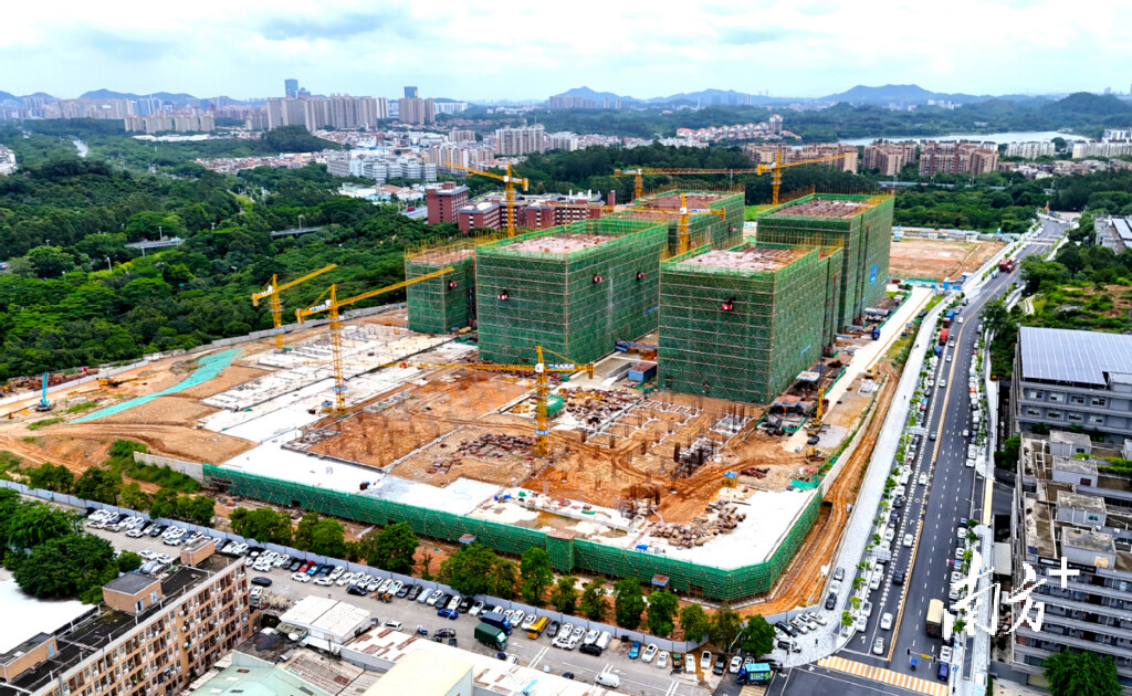 光達(dá)制造?厚街智慧谷總投資超14億元，總用地約170畝。陳棟 攝
